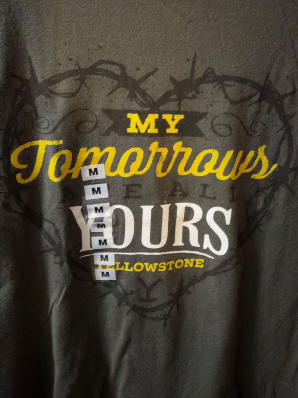 Yellowstone  'My Tomorrows Are All Yours' Graphic Tee 🌺 - Picture 5 of 5